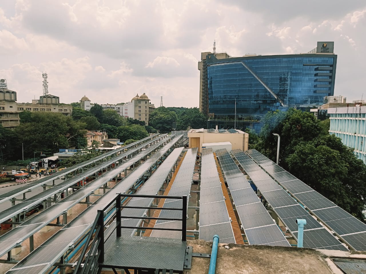 110kWp Rooftop Solar PV System HAL Corporate office Bengaluru