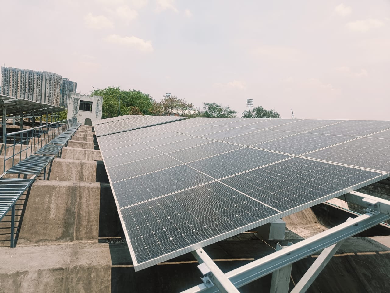 210 kWp Rooftop solar PV system at Survey of India (17)