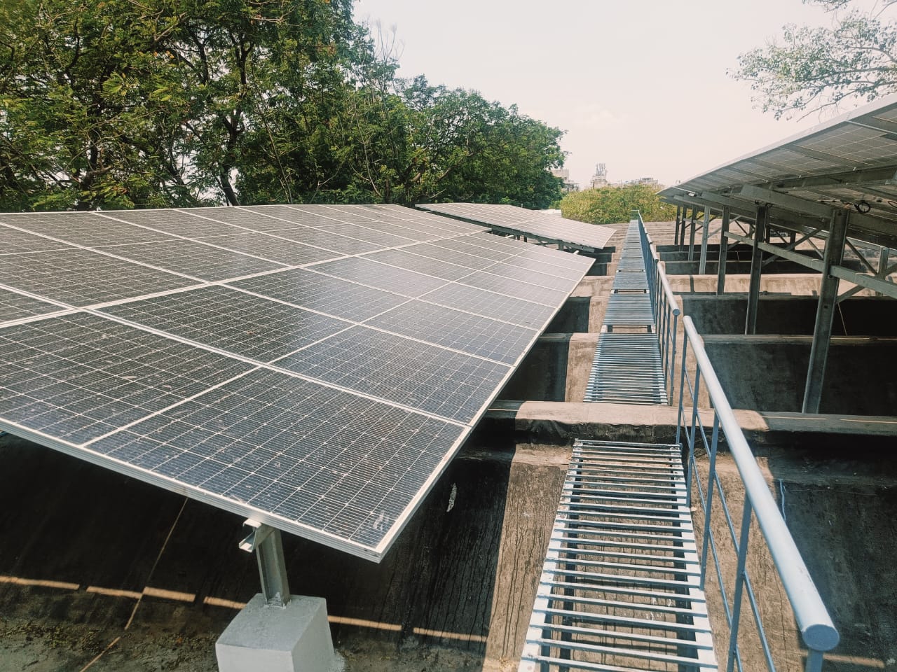 210 kWp Rooftop solar PV system at Survey of India (8)