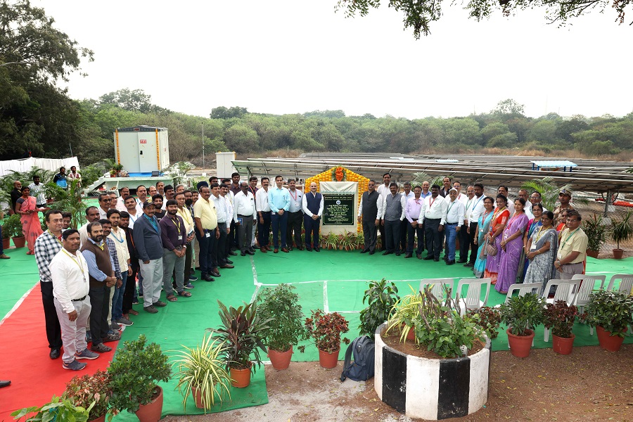 500KWp Grid-Integrated Solar PV Power Plant for ECIL Hyderabad (10)