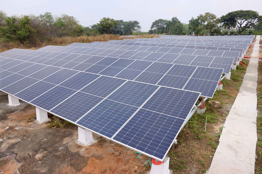 500KWp Grid-Integrated Solar PV Power Plant for ECIL Hyderabad (5)